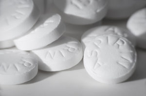 An aspirin a day...Does that make sense?